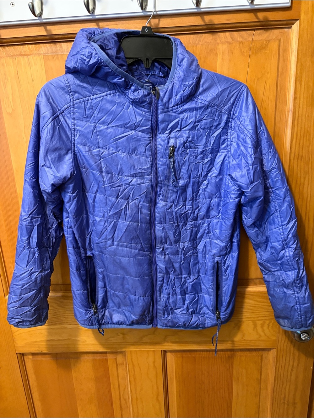 L.L. Bean Kids Hooded Puffer Jacket - Light Purple. Open to Fair offers!